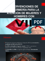 Intervenciones de Enfermería para La Atención de Mujeres Vih