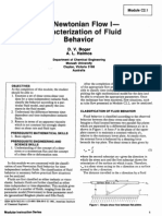 CBEE 331 Non-Newtonian Fluids