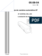 Caja de Cambios Automatica ZF 4-5hp500,590 y 600 (Localizacon de Fallas)