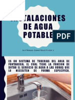 Instalaciones de Agua Potable