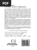 Bases para La Educación Cristiana PDF