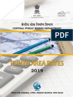 Plinth Area Rates 2019