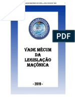 Vade Mecum Da Legislação Maçõnica - Versão 2019