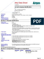 Material Safety Data Sheet: Section 1. Chemical Product and Company Identification