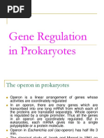 Gene Regulation in Prokaryotes-1