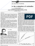 O'HARA - Quick Guides To The Evaluation of Orebodies PDF