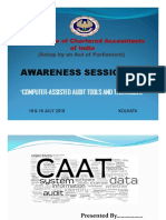 Awareness Session On: Computer-Assisted Audit Tools and Techniques"