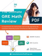 The Ultimate GRE Math Review