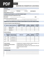 Monitoreo de Cloro
