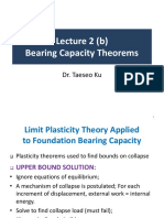 Lecture 2 (B) Bearing Capacity Theorems: Dr. Taeseo Ku