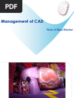 Management of CAD: Role of Beta Blocker