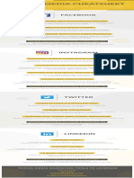 SOCIAL MEDIA CHEATSHEET: How To Get Maximum Impact For Your Business