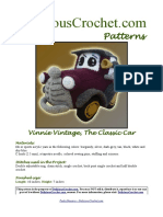 Patterns: Vinnie Vintage, The Classic Car