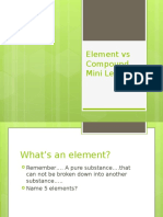 Elements and Compounds