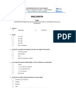 Formato Encuesta Terminal Requerido