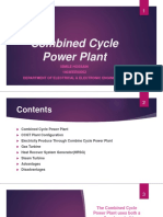 Combined Cycle Power Plant: Ismile Hossain 1403EEE00052 Department of Electrical & Electronic Engineering