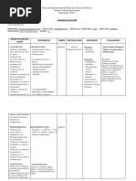 Jornalización Informática II