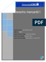 Derecho Mercantil I Actividad 1