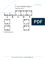 Topic: Visual::Worksheet Number:4: 1 - Find The Next Term in The Series After Term E'