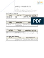 301.irregular Verb Worksheet Past Simple Vs Past Continuous3 PDF