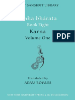 Vyasa-Mahabharata Book Eight - Karna, Volume One (Clay Sanskrit Library) (2007)