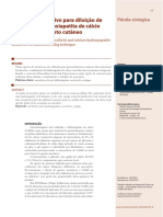 v2 Conector Alternativo para Diluicao de Anestesico e Hidroxiapatita de Calcio para Preenchimento Cutaneo