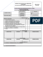 Informe Junta de Curso Segundo Quimestre 2017