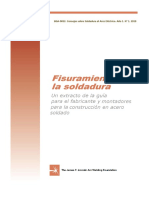 Fisuramiento en Soldadura