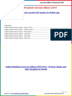 Andhra Pradesh Current Affairs 2019 by AffairsCloud PDF