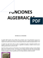 Funciones Algebraicas