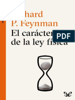 El Caracter de La Ley Fisica - Richard Phillips Feynman