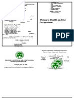 Women's Health and The Environment: Philippine Obstetrical and Gynecological SOCIETY (Foundation), INC. Board of Trustees