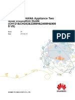 Huawei SAP HANA Appliance Two Node Installation Guide (CH121&CH242&2288H&2488H&9008 V5) 08