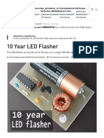 10 Year LED Flasher - Hackster - Io