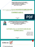 Apresentação - Governança e Sustentabilidade Empresarial