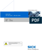 Modbus Signal Listing MCS100E