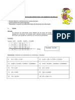 Guia Matematica Operatoria Decimales 03-08-2015