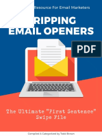 Gripping Email Openers Swipe File