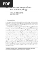 Conversation Analysis and Anthropology 2 PDF