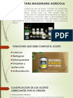 Aceites para Maquinaria Agricola