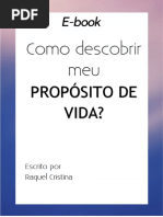 Ebook Proposito de Vida Reflexao - Versao 2019