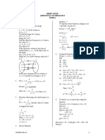 Form 4 Add Maths Note