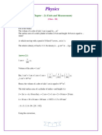 Physics: (Chapter - 2) (Units and Measurement)