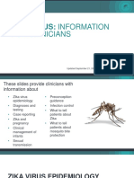 Zika Virus: Information: For Clinicians