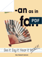 01 An As in Fan Word Families Set 1 PDF