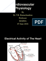 Cardiovascular Physiology: by Dr. T.R. Ramachandran Professor Mahsa 07 June 2016