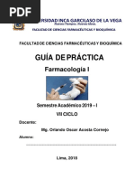 2019 I Guía Farmacología I