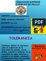 Tolerancia y Solidaridad