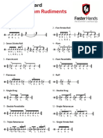 26 Standard Rudiments