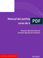 Manual Del Participante de Curso de Inducción 2016 PDF